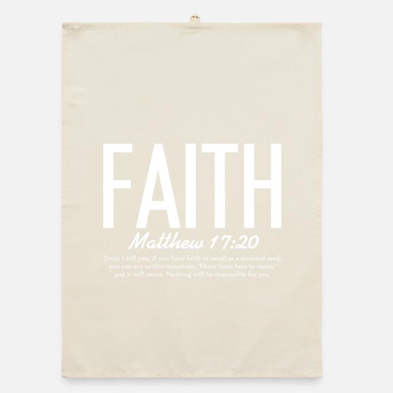 La foi comme un grain de moutarde Torchon bio