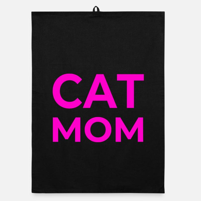 feline Organic dish towel