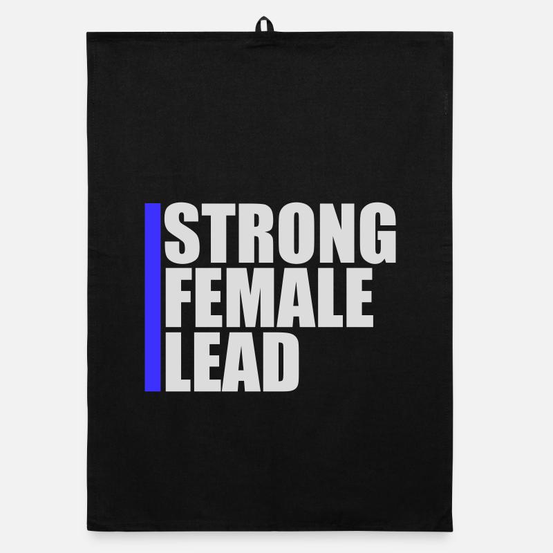 Femmes fortes dirigées par le féminisme Autonomisation des femmes Torchon bio