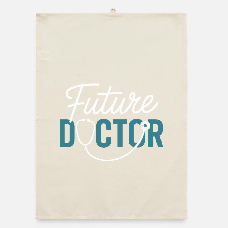 Future Doctor Stethoscope Design Organic dish towel