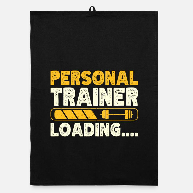Fitness Motivation Coach Bodybuilder Torchon bio
