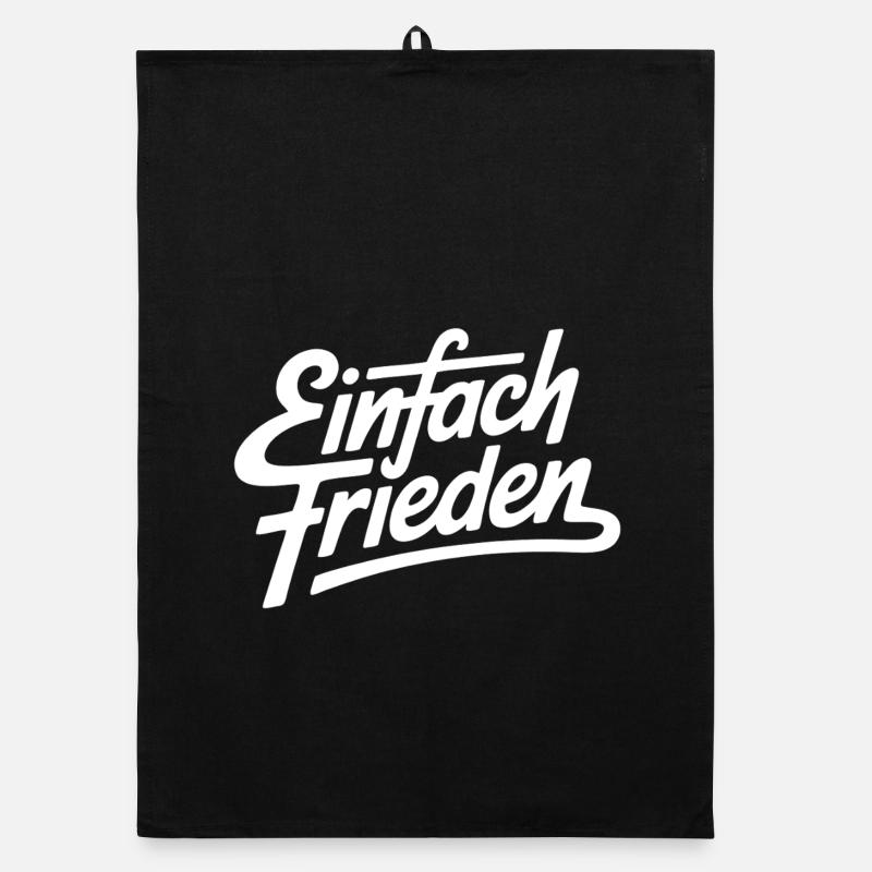 Einfach Frieden Organic Geschirrtuch