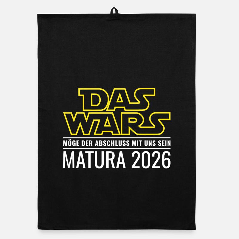 Matura 2026 Das wars Organic Geschirrtuch