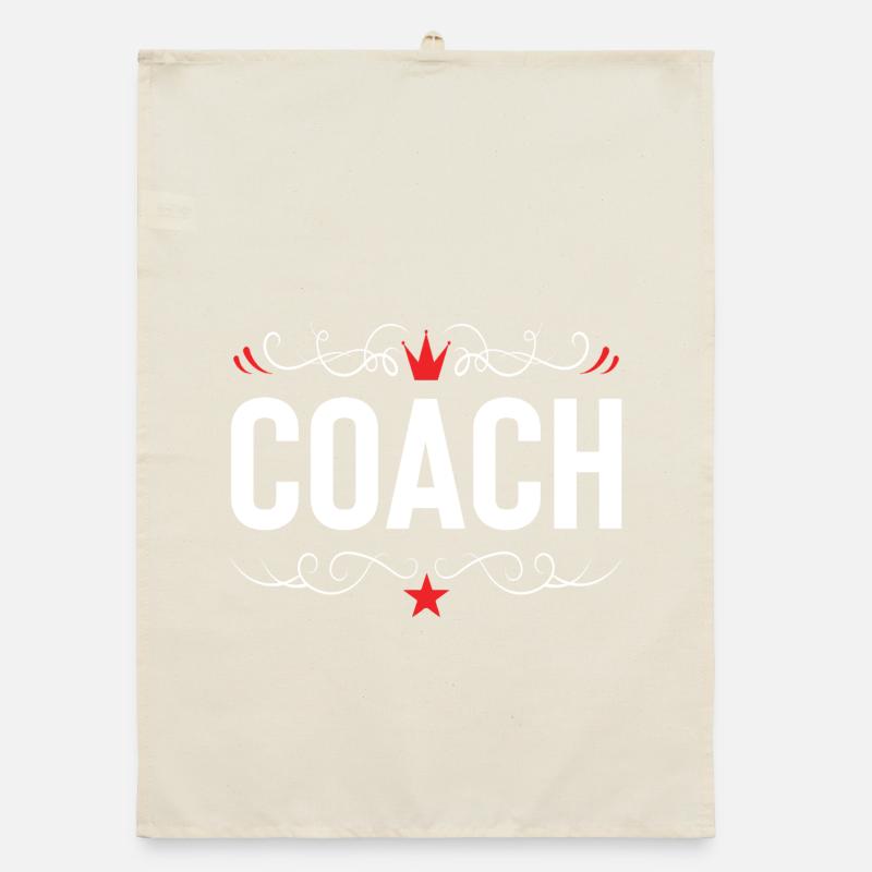 Coach Trainer Organic Geschirrtuch
