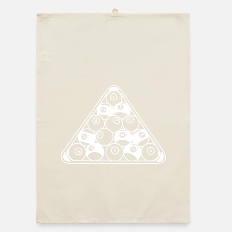 Billiard rack Organic dish towel