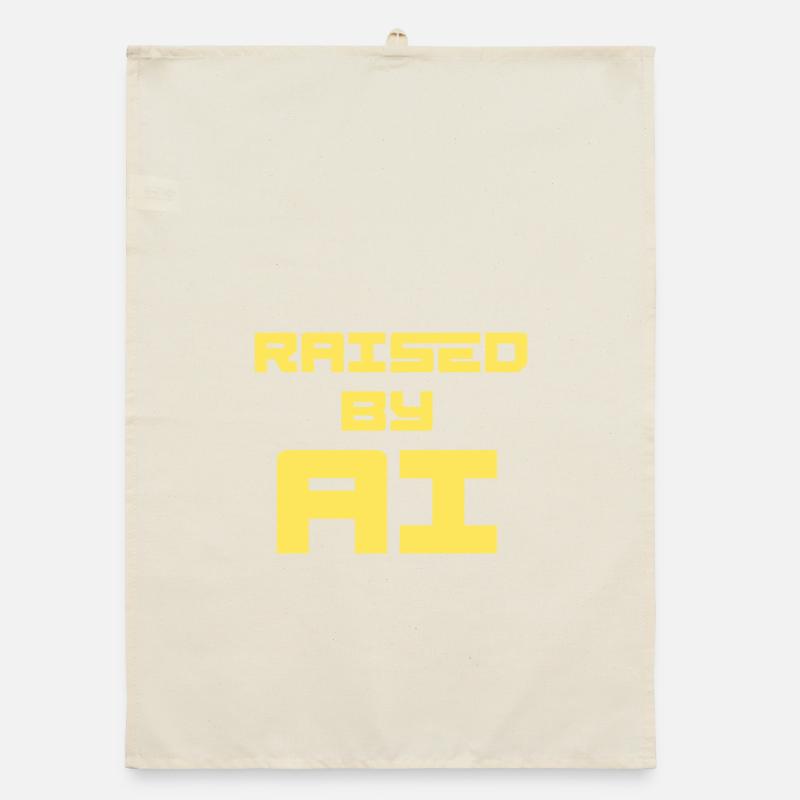 RAISED BY AI Organic dish towel