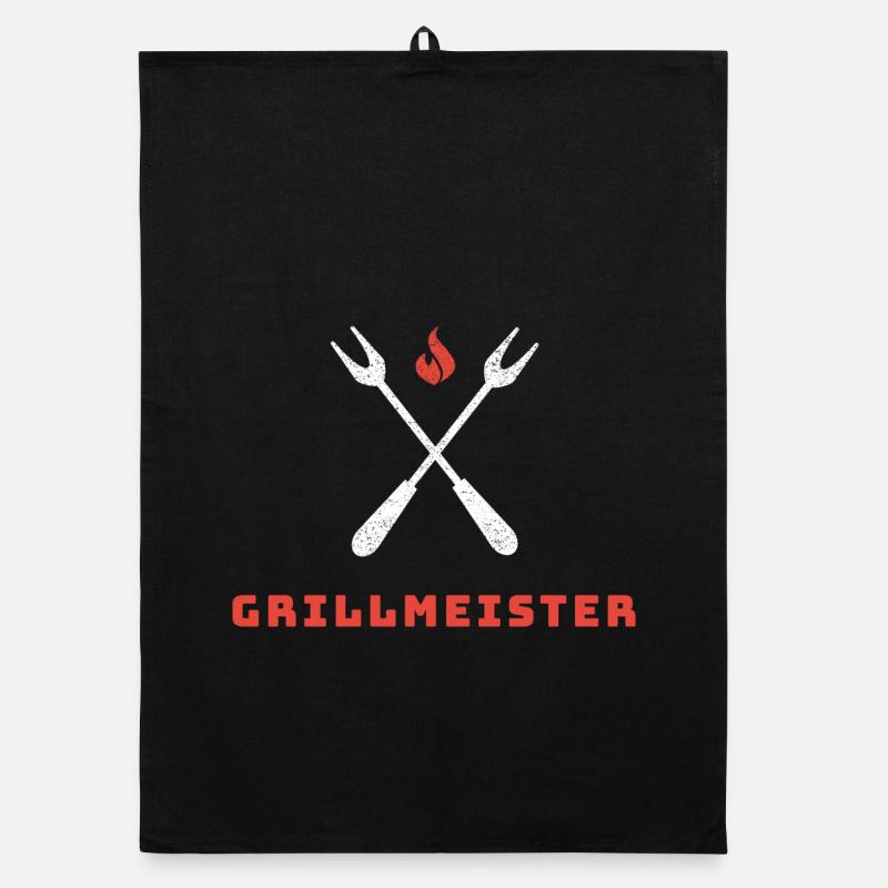 Grillmeister - Der Ultimative BBQ-Experte Organic Geschirrtuch
