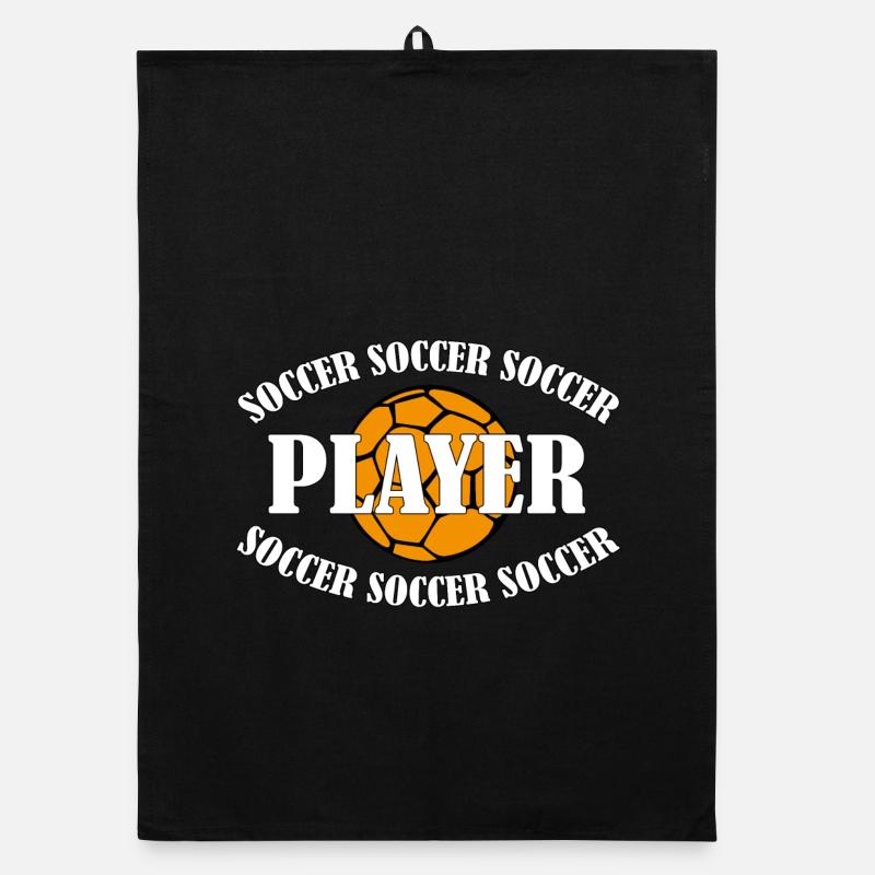 SOCCER PLAYER Organic dish towel
