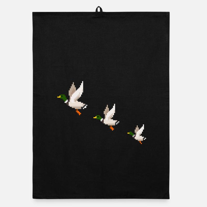 Flying Ducks Organic dish towel