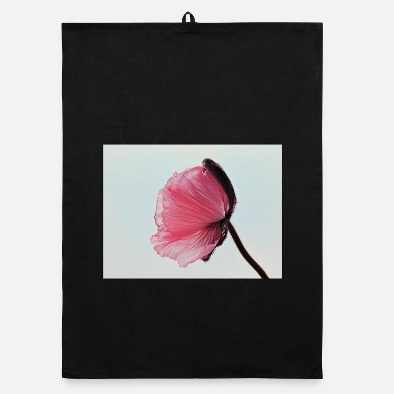 Pink Poppy Organic Geschirrtuch