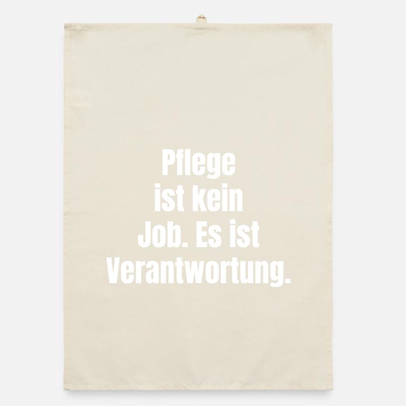 Le soin est une responsabilité Torchon bio