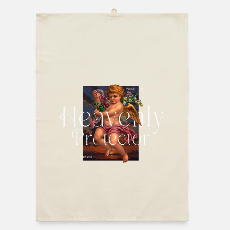 Heavenly Protector Organic dish towel