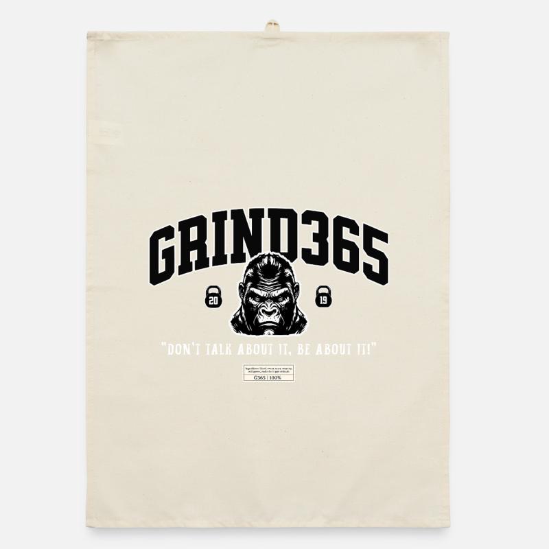 Grind365 Be About it Organic dish towel