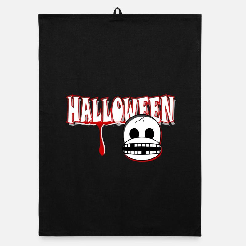 Halloween Organic dish towel