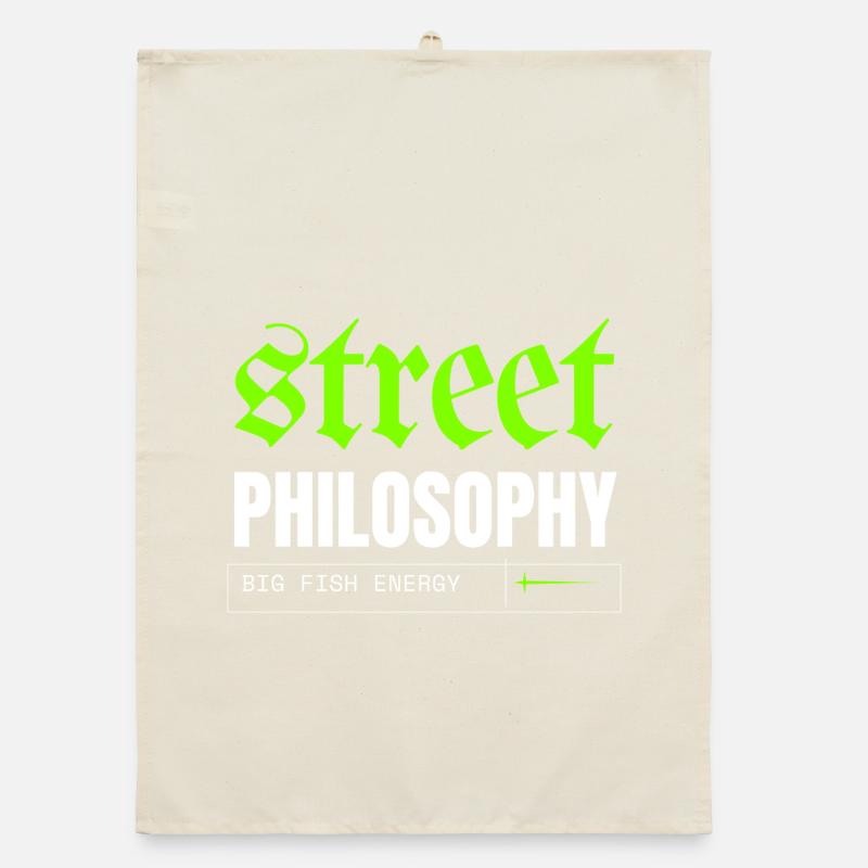 Urban Philosophy and Energy Fish Organic dish towel