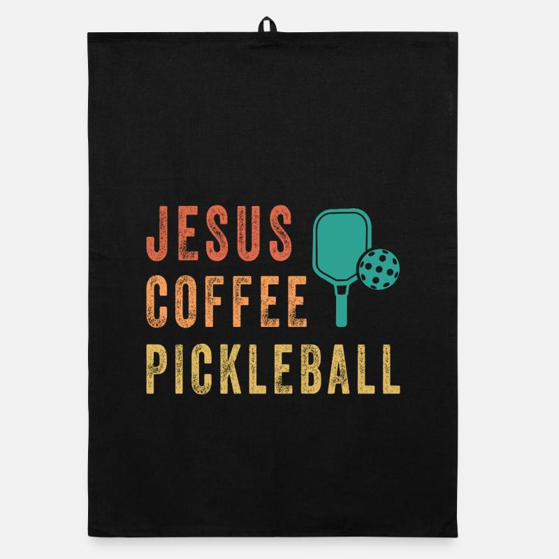 Jesus Coffee Pickleball Torchon bio