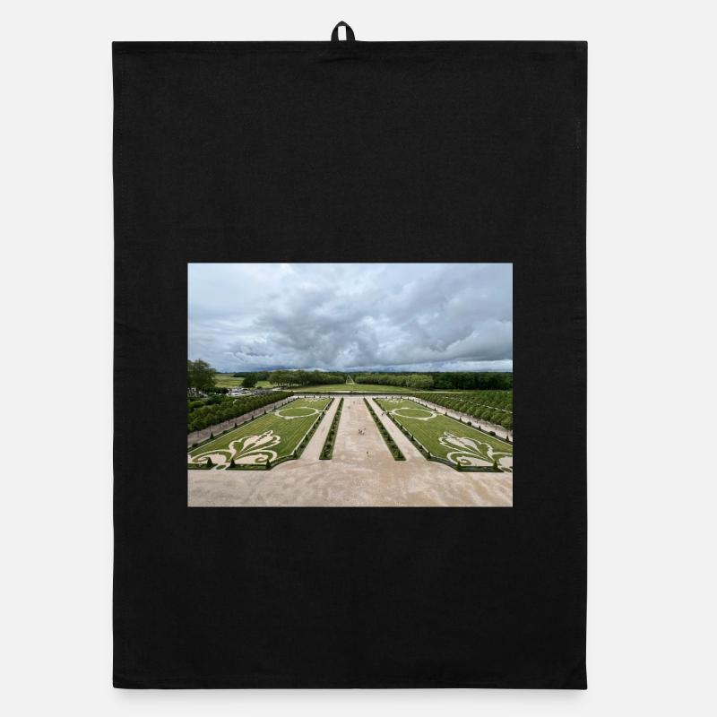 Jardin français du Château de Chambord Torchon bio