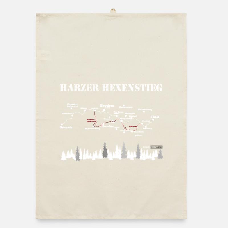 Harzer Hexenstieg Organic Geschirrtuch