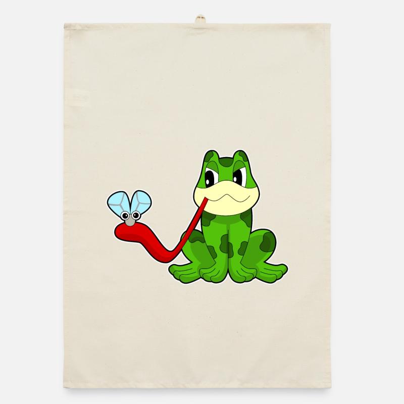 Mouche grenouille Torchon bio