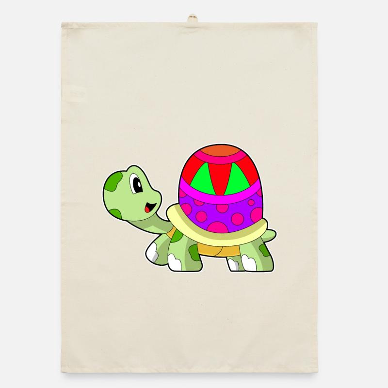 Oeuf de Pâques tortue Torchon bio