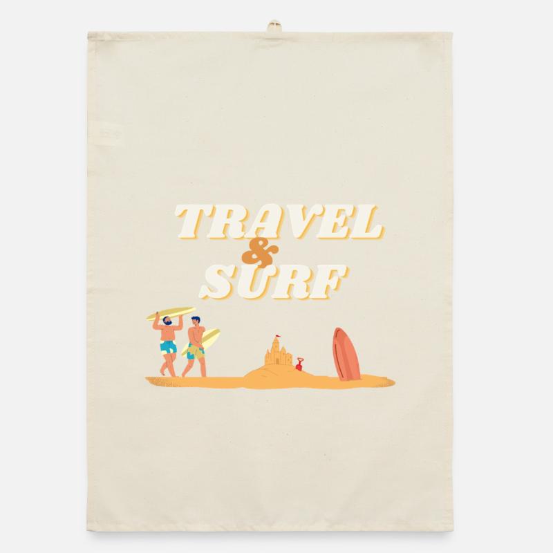 Vacation Organic dish towel