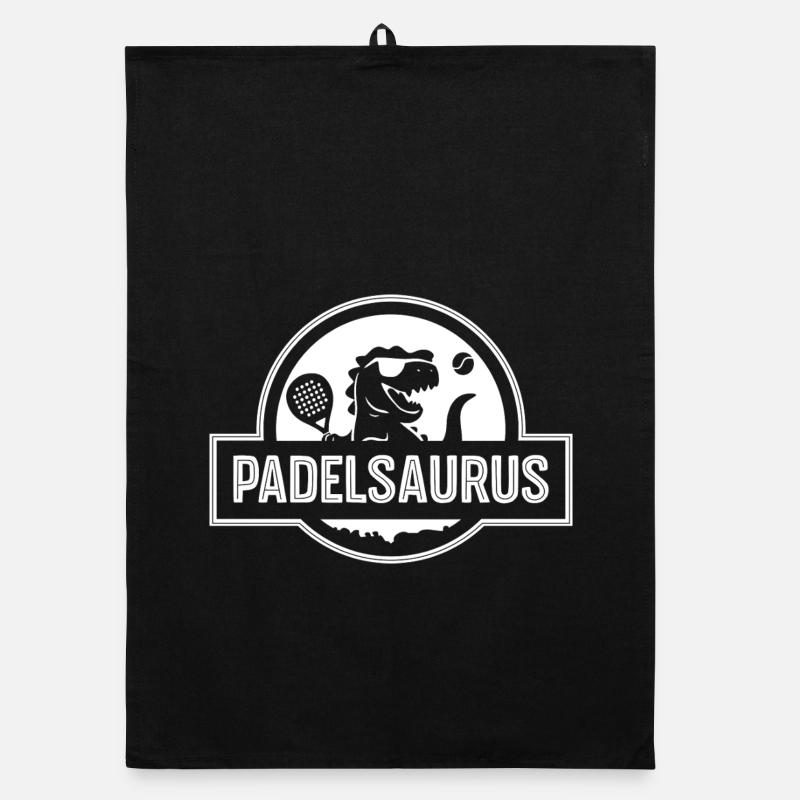 Padelsaurus | Fun padel Organic dish towel