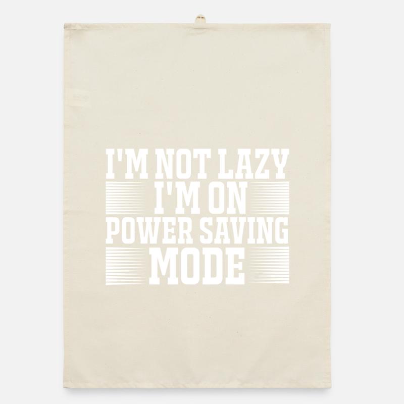 Not lazy power saving mode Organic Geschirrtuch