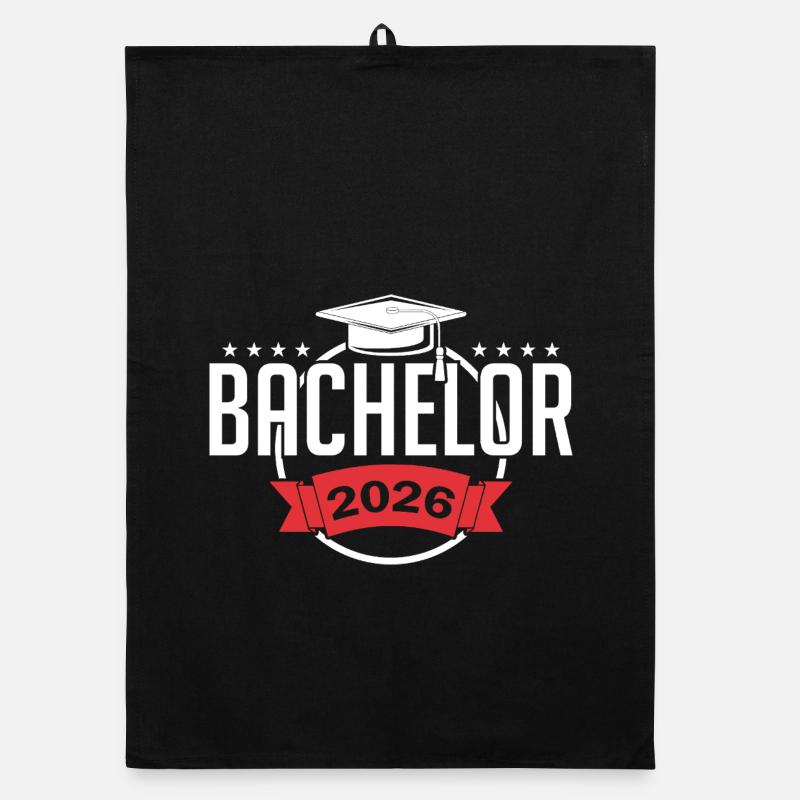 Bachelor 2026 Graduation Graduation Organic dish towel