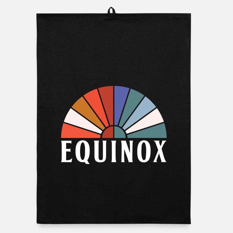Équinoxe Joyeuses Pâques Ostara Eostre Torchon bio