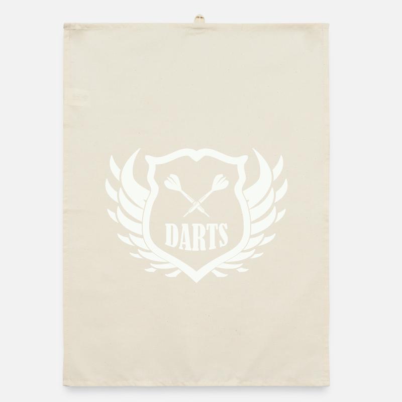 darts_shield Organic Geschirrtuch