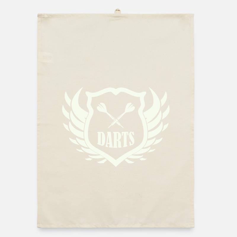 darts_shield Organic Geschirrtuch