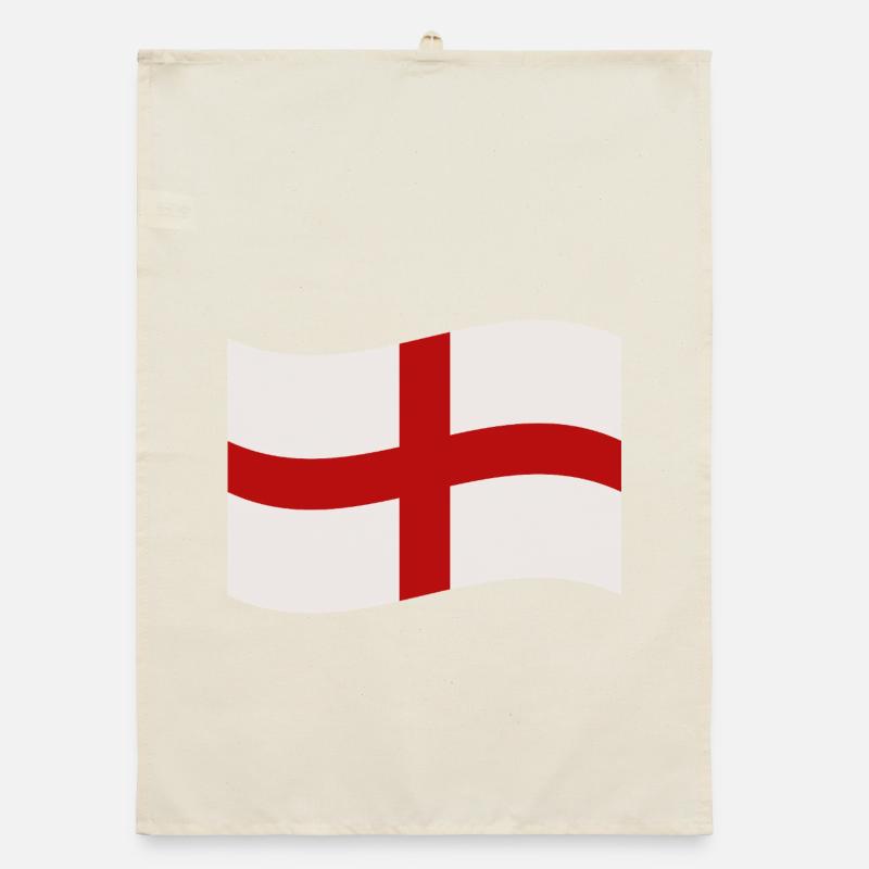 England flag Organic dish towel