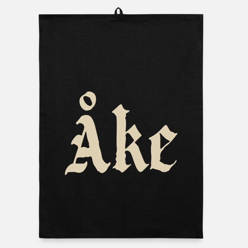 Lettrage Monogramme Gothique Åke Torchon bio