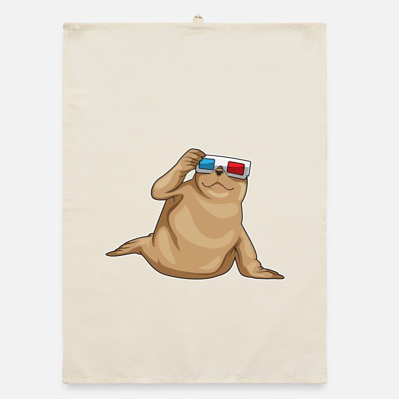 Seal goggles Organic dish towel