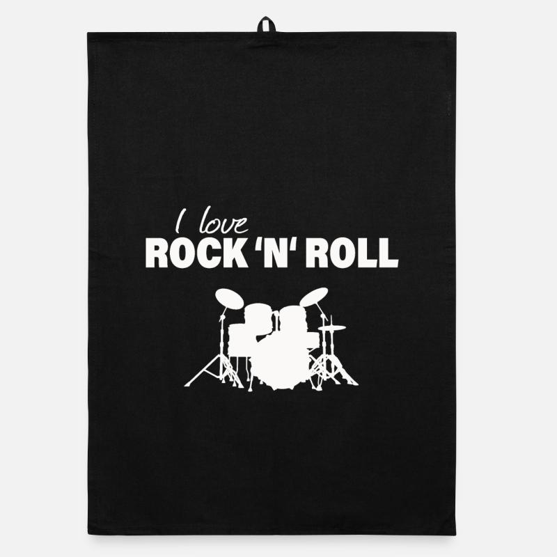 J’ADORE LE ROCK 'N' ROLL Torchon bio