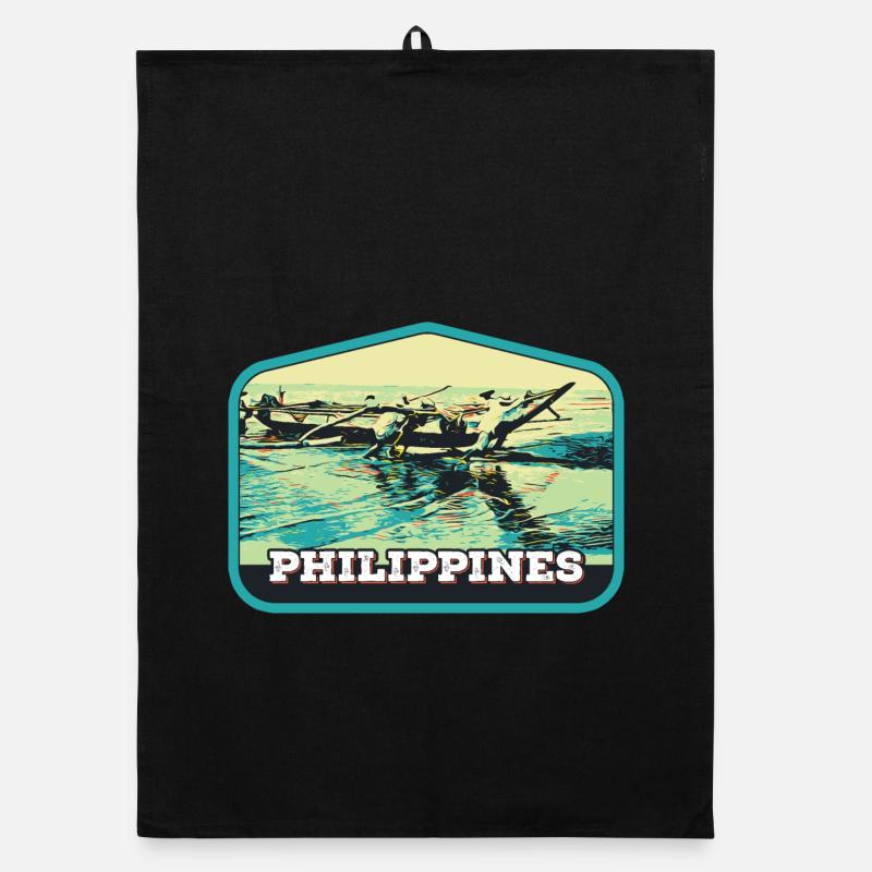 Pêche authentique aux Philippines Torchon bio