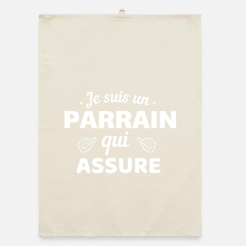 Überraschender Humor Ich bin ein Pate, der dafür sorgt, dass Organic Geschirrtuch