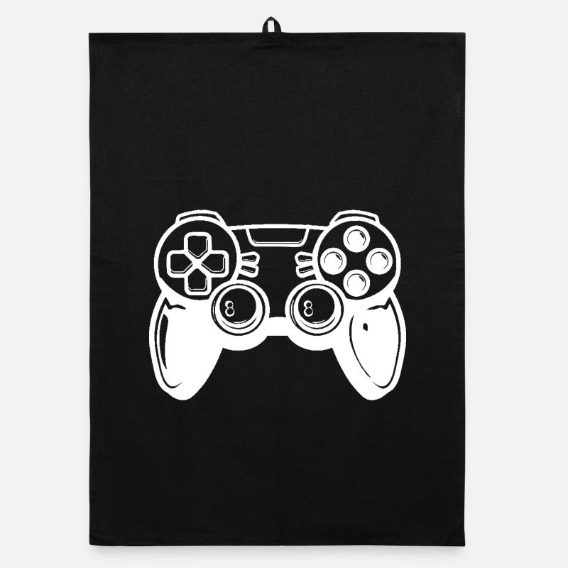 Video Games Controller Organic dish towel