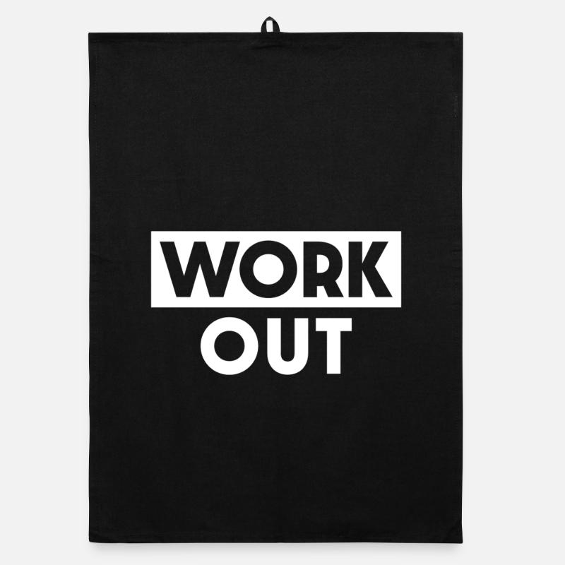 Work Out Organic dish towel