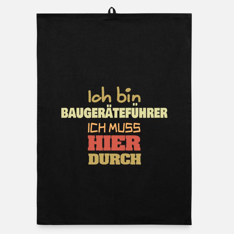Construction Equipment Leader Organic dish towel