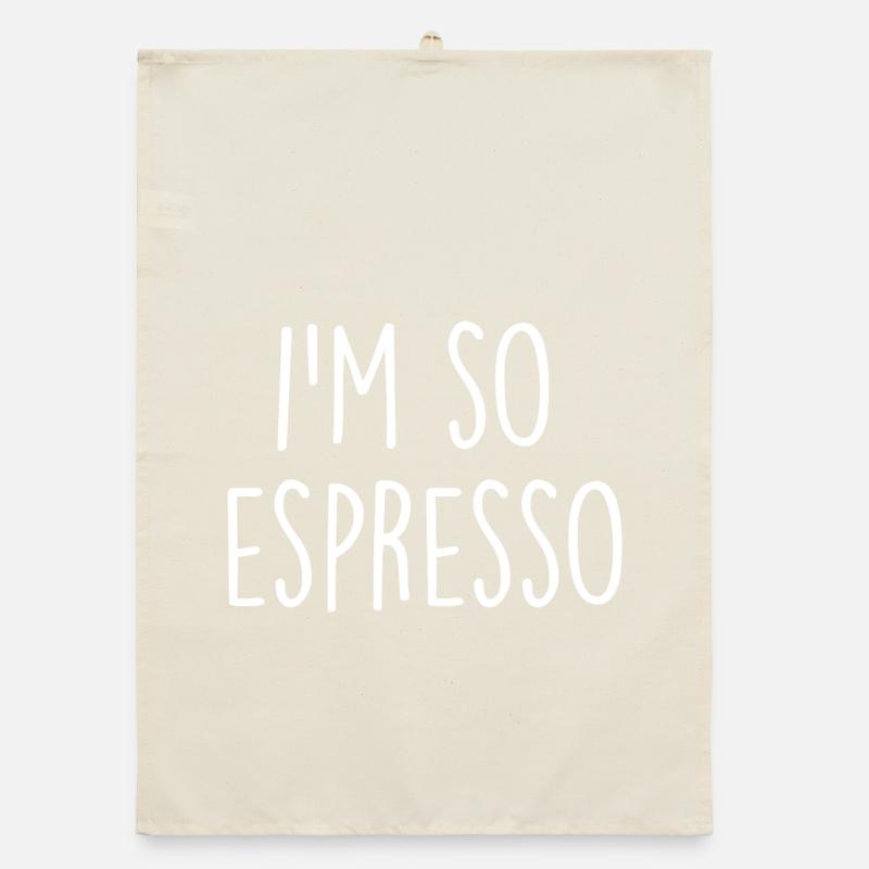 Espresso Coffee Kaffee Organic dish towel