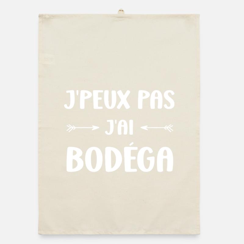 Ich kann nicht, ich habe Bodéga Organic Geschirrtuch