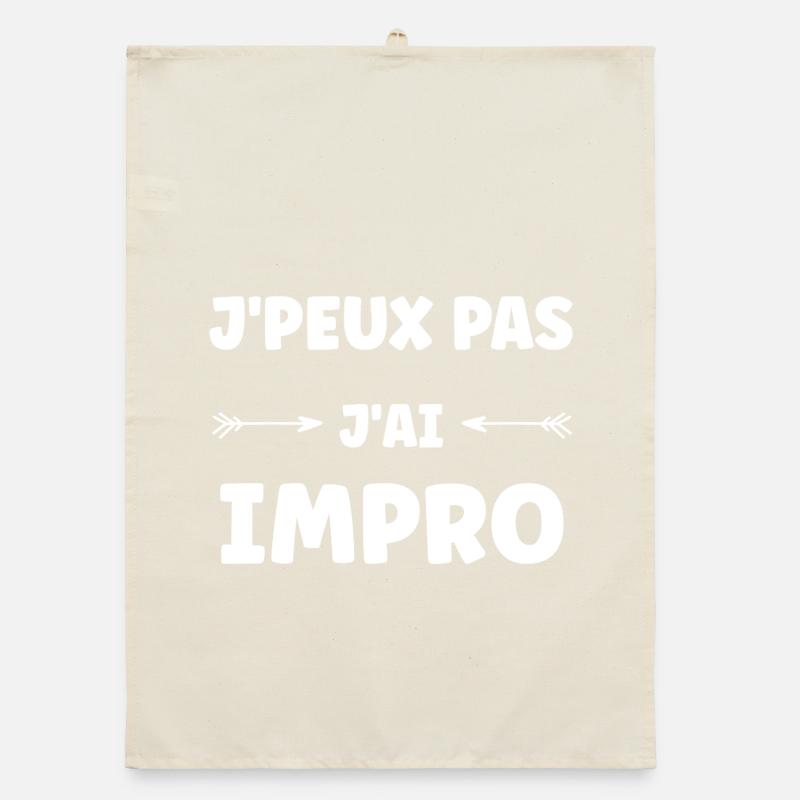 J'peux pas j'ai impro Torchon bio