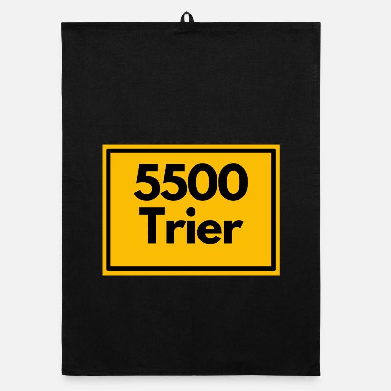 OLD POSTCODE POSTCODE RETRO 5500 TRIER MOSSEL ROMA Organic dish towel