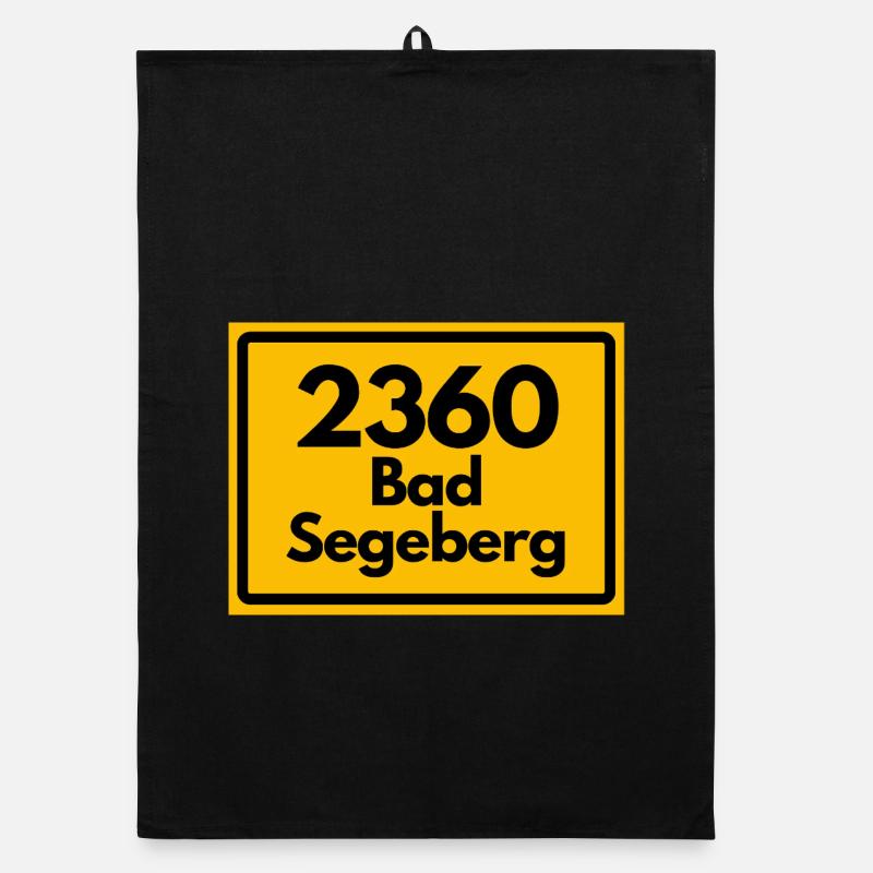 OLD POSTCODE POSTCODE RETRO 2360 BAD SEGEBERG Organic dish towel