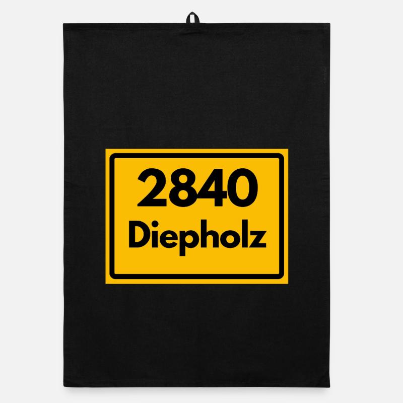 OLD POSTCODE POSTCODE RETRO 2840 DIEPHOLZ – HANSEB Organic dish towel
