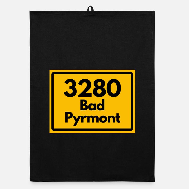 OLD POSTCODE POSTCODE RETRO 3280 BAD PYRMONT Organic dish towel