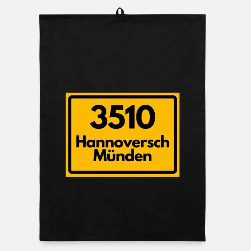 ANCIEN CODE POSTAL 3510 HANNOVERSCH MÜNDEN HANN Torchon bio