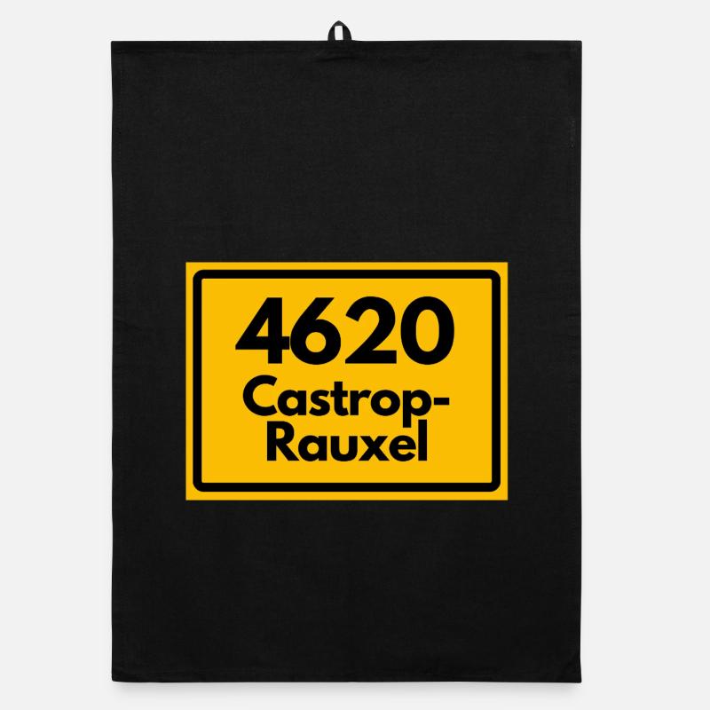 OLD POSTCODE POSTCODE RETRO 4620 CASTROP-RAUXEL Organic dish towel
