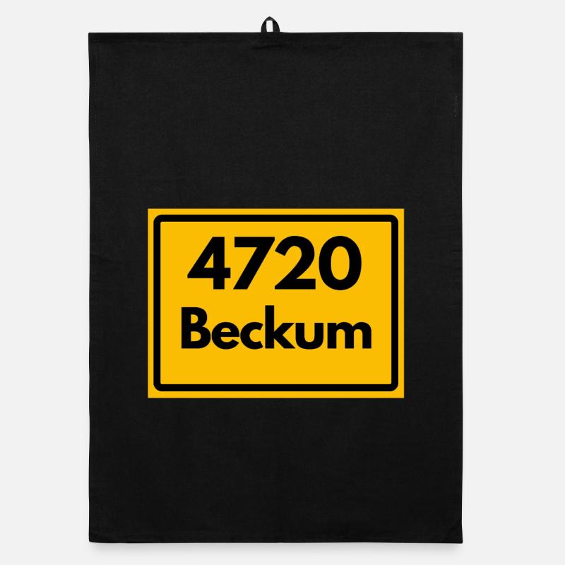 ANCIEN CODE POSTAL RETRO 4720 BECKUM – NRW Torchon bio